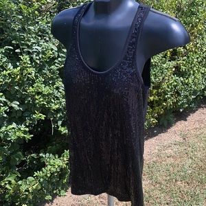 Bling Sequins Razor Back Tank